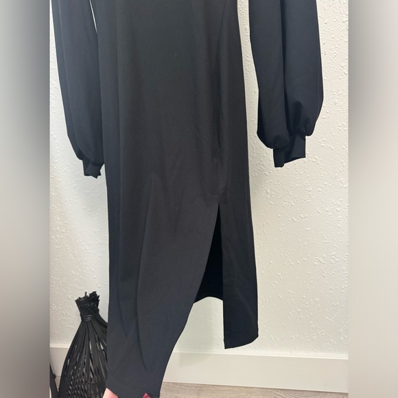 Susana Monaco - Long Sleeve Mock Neck Dress NWT - Picture 8 of 17